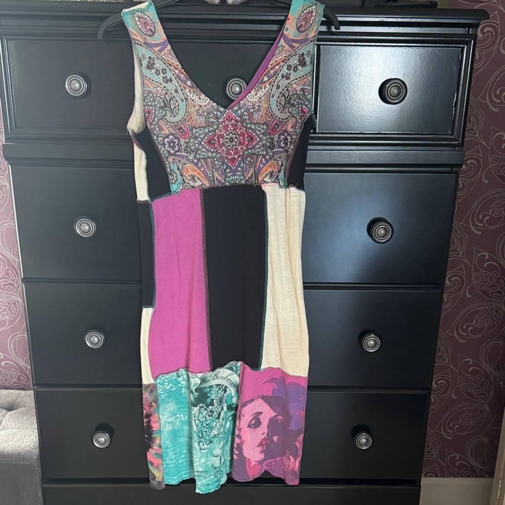 One of a kind T-shirt dress by Styles Ever After Sz L